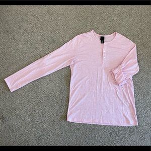 Men’s H&M Pink long sleeve T shirt
